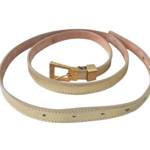 Michael Kors Gold Skinny Belt